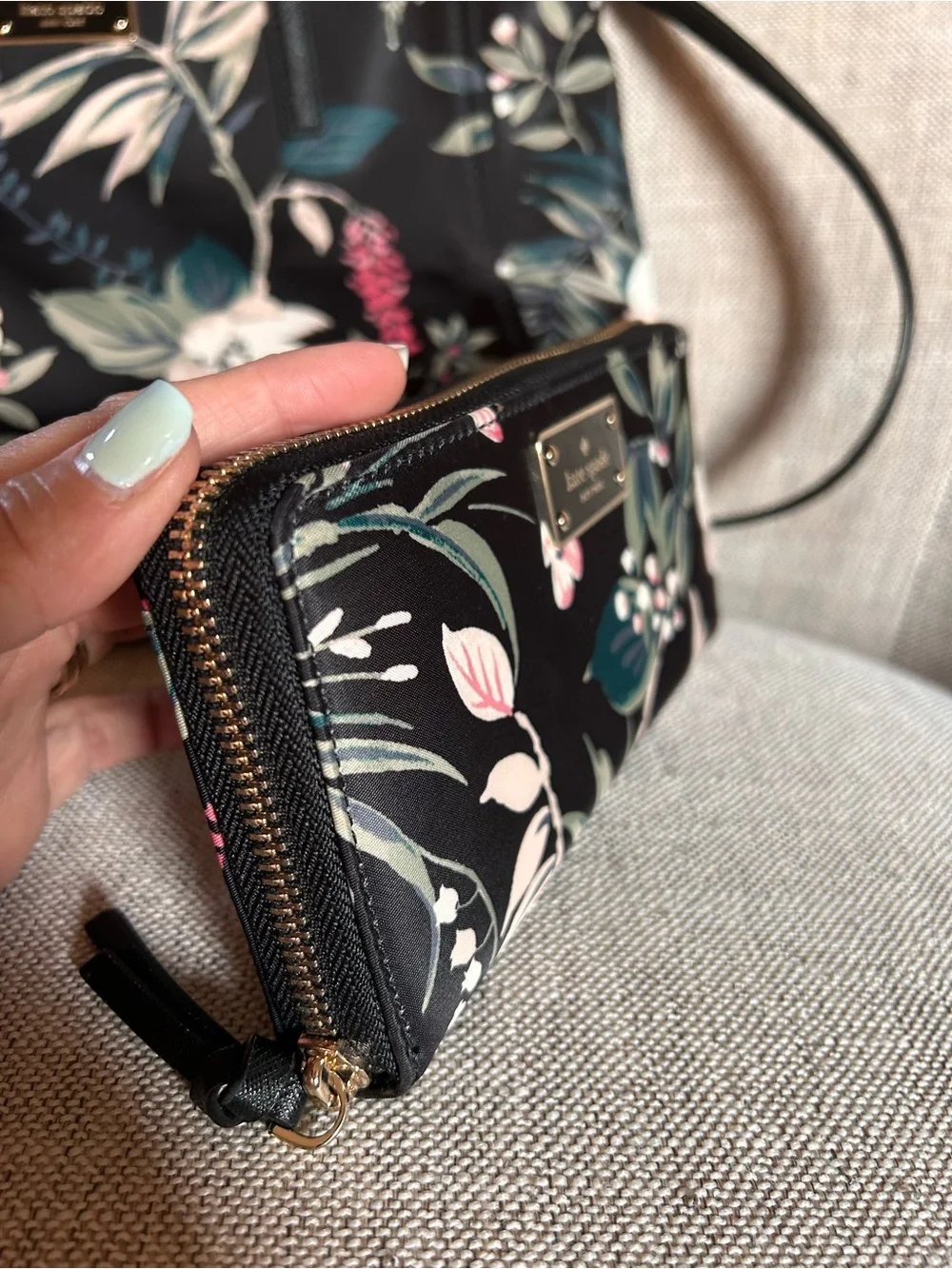 Kate spade bag & matching wallet